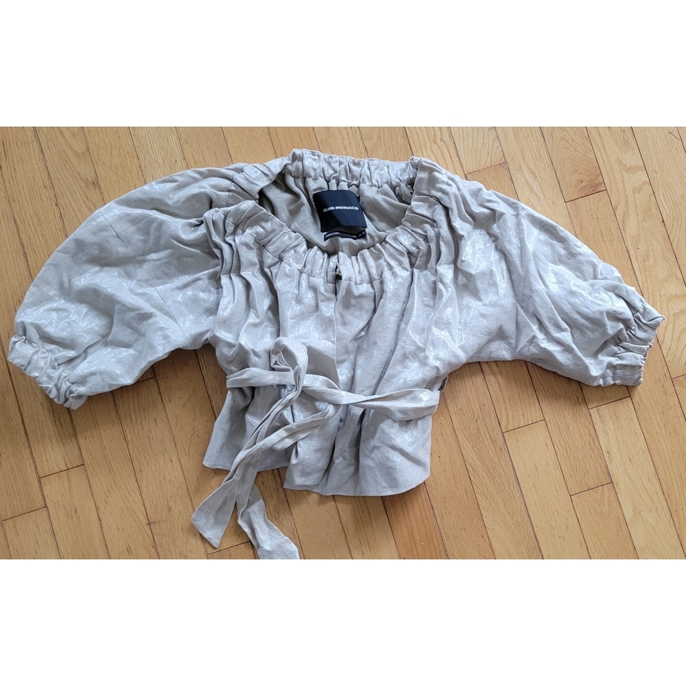 Club Monaco cropped jacket